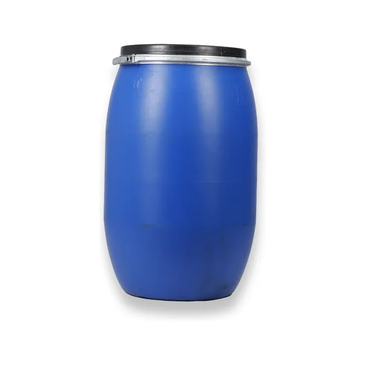 120 Litre Open Top Plastic Drum, Heavy Duty